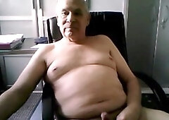 Homosexual, masturbation, grandpa fat cock