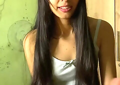 My GF's Sexy Slim Latina Bestie Wanted To Play Truth-or-dare With Me But Ended Up Riding My Cock