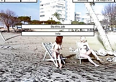 Futanari Paradise - Intimate Yoga Lessons (three)