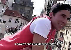 Luscious Boy Caught In The Street