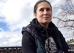 Real College Teenage 18+ Lara Fox I Pickup And Rough Hump I Street Casting - Casting