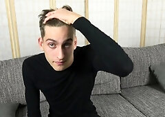 Athletic Blonde Czech Boy Shows Off Big Dick and Jerks Off