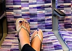Foot fetish and masturbation