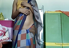 18 Years In Hot College Girl In Saree