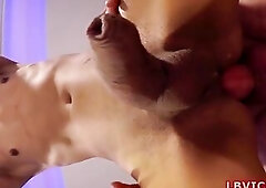 Obedient Thai t-girl Sandy chained and collared, but that doesnt stop her from doing a wonderful job! Sandy gives the man the flawless blow job and tr