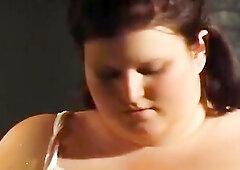 A Lascivious big beautiful woman Gets Fastened up and Spanked