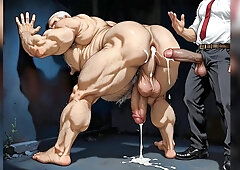 Young Fellow Granddad Donk Boink Jizz