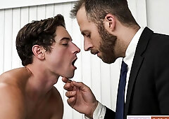 Creepy Mormon anal with Taylor Reign and President Lewis