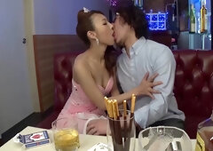 Japanese Girl Fucked By Two Cocks Creampie