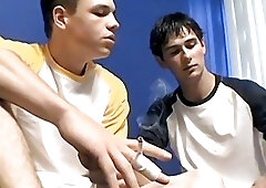 Twink smokers hot cock riding pounding