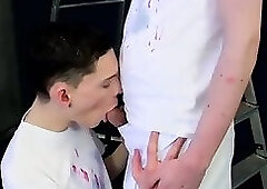 Cute horny Euro gay twinks dick sucking and ass fucking