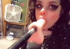 Trans Femboy uses Bang Machine