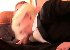 Horny Blonde Teen Accountant Jessie Volt's Wild Office