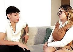 My home teacher helps me pass my subjects with a worthwhile screw - Esteban Gamboa