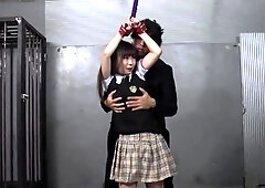 Mai Kawaumi gets treated like a slut in bondage sex