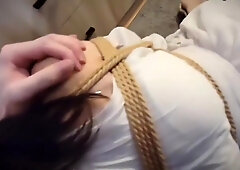 Chinese Self Bondage Gone Wrong