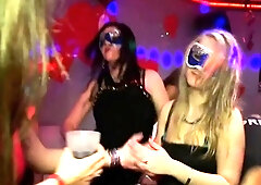 Group sex hardcore double blowjob swallowing cum