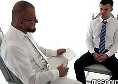 Masonic gay twink gets his ass stuffed plus a handjob!