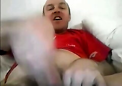 Lusty Str8 Daddy with Fat Cock and Impressive Cumshot #23