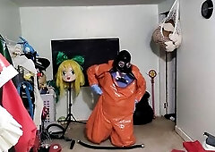 It's time for a recent description word salad 'cuz I got my kigu! So in any case we are a fan of shiny PVC, rubber, latex and other enormous