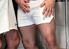 Now shower piss sportswear fuck