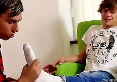 Twink Foot Fetish Boys Suck and Fuck