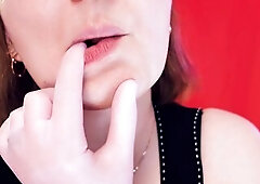 ASMR braces: giantess vore, eating jelly bears, chewing and swallowing, throat fetish