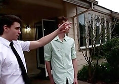 Next Door Twink: Unexpected Business at the Open House