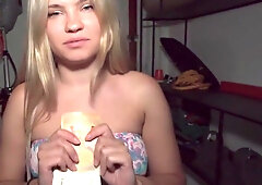 The Flasher On The Bridge With Irina Cage