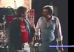 Amber Lynn in stockings banged  cummed