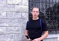 Straight Fit Man Offered Some Money To Get Fucked In The Ass For First Time