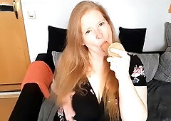 Sizzling, deutsch reden, mollige