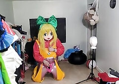 It's time for a recent description word salad 'coz I got my kigu! So in any case we are a fan of shiny PVC, rubber, latex and other enormous