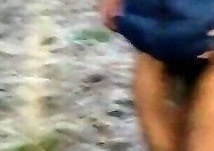 Sagging commando on a popular walking course