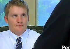 Mormon seduced to suck dick slowmo