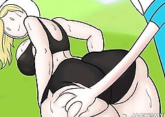 FIONNA HELPING MY MORNING WOOD BY A SEXY TITSJOB AND TUGJOB - three - C. Time