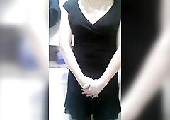 Patty crossdresser Little Ebony costume