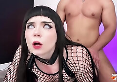 Introverted Hinata Passionate Deepthroat & Anal Fucking To Cum On Face