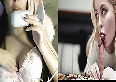 REACT ADULT PORN- Reacting SEXY FUTAS with Giant Ramrods Creampie compilation