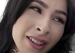 stressed out outfit model with her t girl lover banging