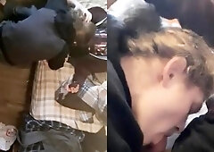 Cole sucking me from different angles