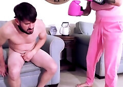 Brunette girl hardcore with cumshot