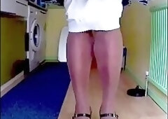 BlueGirl70 White Knickers Dropped