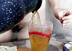 Amateur wife tries on raiment, unshaved twat. Hirsute twat wife, large butt, large breasts. Carnal brunette hair vagina hair, large boobs, large booty