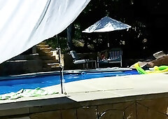 Amateur real small titted party teen slammed in gym class