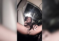 Tiny Black Screw her Twat in a Truck