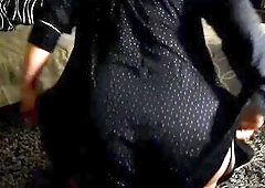 SexyDea Bounces Her Chunky Booty on a LARGE Sex-toy