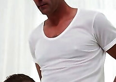 Mature Mormon seduces young man and pounds his ass bare