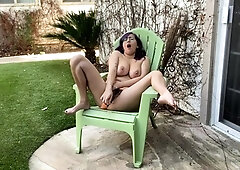 Blonde Babes close up solo toying session