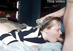 Large Weenie Uses Overweight Joan Day's Throat as Cunt